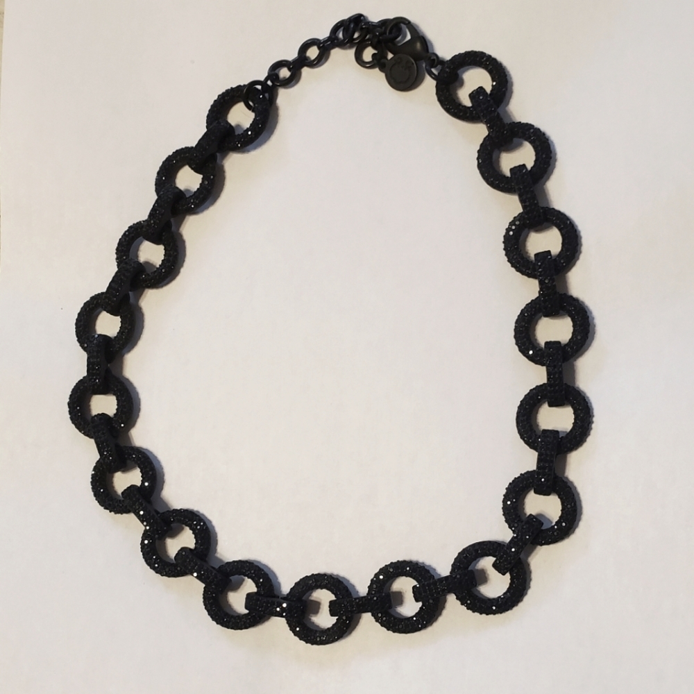 C. Wonder Black CZ Party Necklace